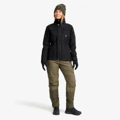 Field Pro Warm Outdoor Jacket Damen Black