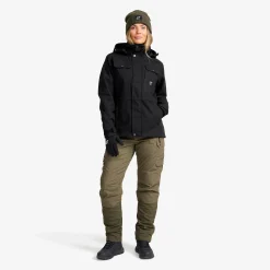 Field Pro Warm Outdoor Jacket Damen Black