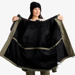 Field Pro Warm Outdoor Jacket Damen Grape Leaf/Forest Night
