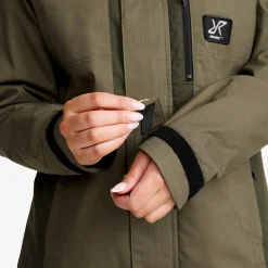 Field Pro Warm Outdoor Jacket Damen Grape Leaf/Forest Night