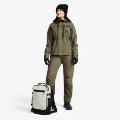 Field Pro Warm Outdoor Jacket Damen Grape Leaf/Forest Night