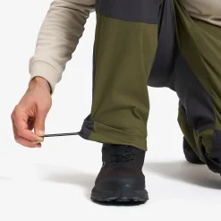 Fjord Warm Stretch Pants Herren Dark Olive/Anthracite