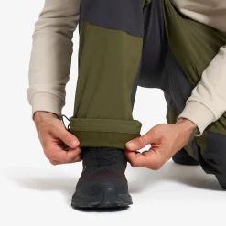 Fjord Warm Stretch Pants Herren Dark Olive/Anthracite