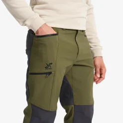 Fjord Warm Stretch Pants Herren Dark Olive/Anthracite