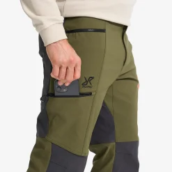 Fjord Warm Stretch Pants Herren Dark Olive/Anthracite