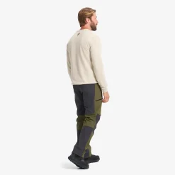 Fjord Warm Stretch Pants Herren Dark Olive/Anthracite