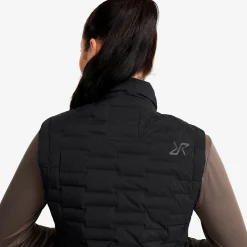 Flex Stretch Down Vest Damen Black