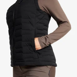 Flex Stretch Down Vest Damen Black