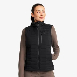 Flex Stretch Down Vest Damen Black