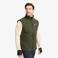 Flex Stretch Down Vest Herren Forest Night