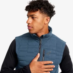 Flex Stretch Down Vest Herren Moonlit Ocean