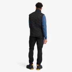 Flex Stretch Down Vest Herren Black