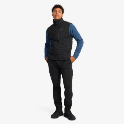Flex Stretch Down Vest Herren Black