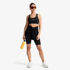Flow High-waisted Biker Shorts Damen Black
