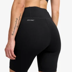 Flow High-waisted Biker Shorts Damen Black