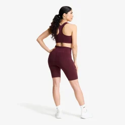 Flow High-waisted Biker Shorts Damen Winetasting