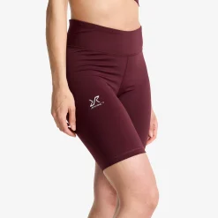 Flow High-waisted Biker Shorts Damen Winetasting