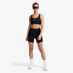 Flow High-waisted Hotpants Damen Black