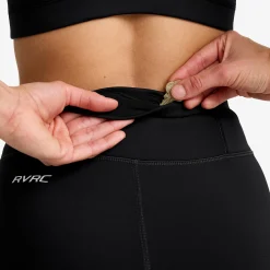 Flow High-waisted Hotpants Damen Black
