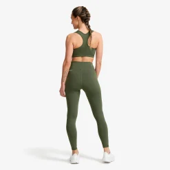 Flow High-waisted Leggings Damen Kambaba Green