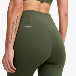 Flow High-waisted Leggings Damen Kambaba Green