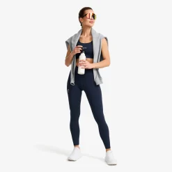 Flow High-waisted Leggings Damen Navy