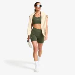 Flow Sports Bra Damen Kambaba Green