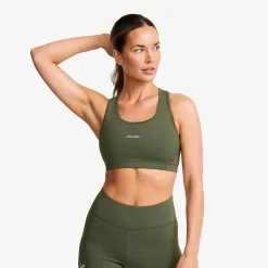 Flow Sports Bra Damen Kambaba Green