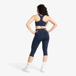 Flow Sports Bra Damen Navy