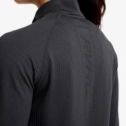 Focus Half-zip Seamless Top Damen Anthracite