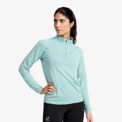 Focus Half-zip Seamless Top Damen Arona