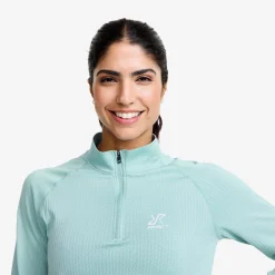 Focus Half-zip Seamless Top Damen Arona