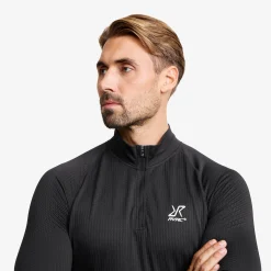 Focus Half-zip Seamless Top Herren Anthracite