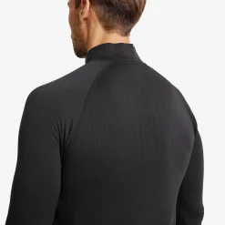 Focus Half-zip Seamless Top Herren Anthracite