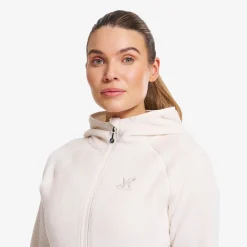 Fog Fluffy Hooded Fleece Damen Tofu