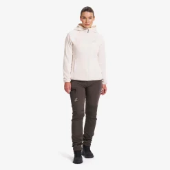 Fog Fluffy Hooded Fleece Damen Tofu