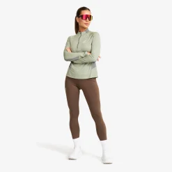 Force Light Half-zip Top Damen Shadow/Castor Gray