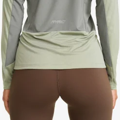 Force Light Half-zip Top Damen Shadow/Castor Gray