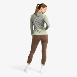 Force Light Half-zip Top Damen Shadow/Castor Gray
