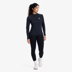 Force Light Half-zip Top Damen Black