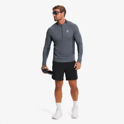 Force Light Half-zip Top Herren Turbulence Blue