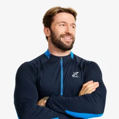 Force Light Half-zip Top Herren Navy/Imperial Blue
