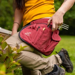 Gardening Pocket Belt Earth Red