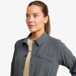 Gradient Pro UV Shirt Damen Turbulence Blue
