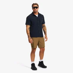 Gradient Pro UV Short Sleeve Shirt Herren Black