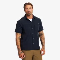 Gradient Pro UV Short Sleeve Shirt Herren Black