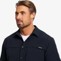Gradient Pro UV Short Sleeve Shirt Herren Black
