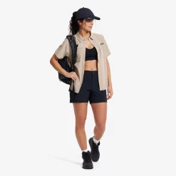 Gradient Pro UV Short Sleeve Shirt Damen Aluminium