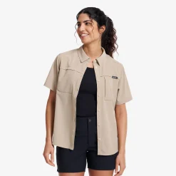 Gradient Pro UV Short Sleeve Shirt Damen Aluminium