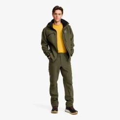 Hiball Essential Softshell Pants Herren Forest Night